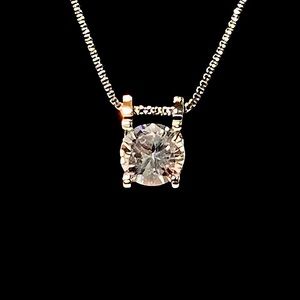 Swarovski Crystal Big Solitaire Necklace